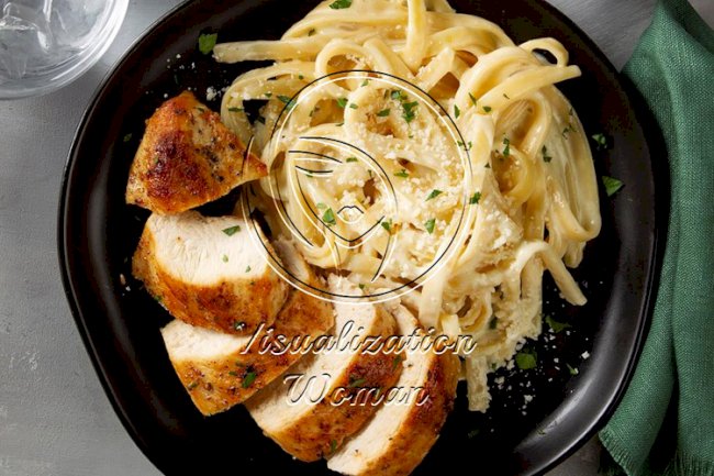 Homemade Fettuccini Alfredo