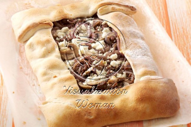 Beef & Blue Cheese Tart