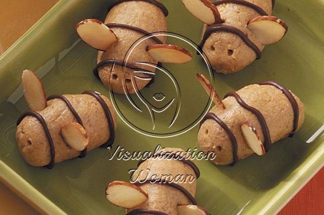 Peanut Butter Honeybees