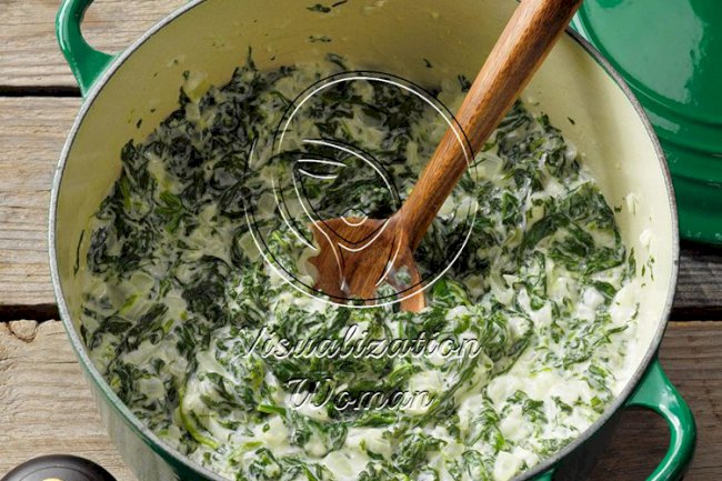 Holiday Creamed Spinach