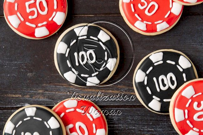 Poker Chip Cookies