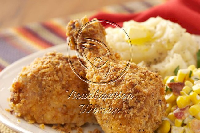 Baked Crunchy Chicken