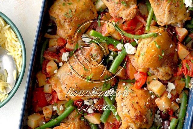 Greek Chicken Bake