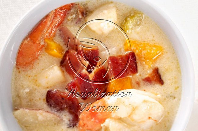 Cheddar Seafood Chowder