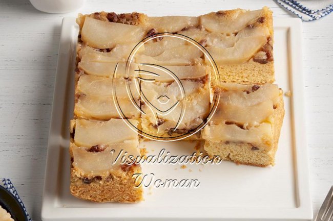 Pear Upside-Down Cake