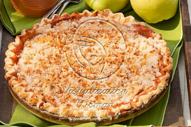 Crumb Topped Apple Pie