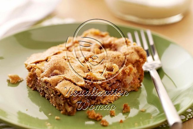 Golden Apple Snack Cake