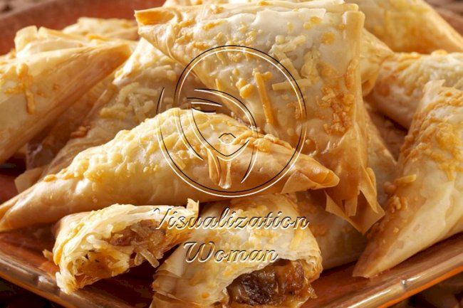 Caramelized Onion & Cheese Pastries