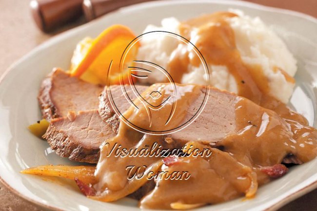 Pork Roast with Twist of Orange