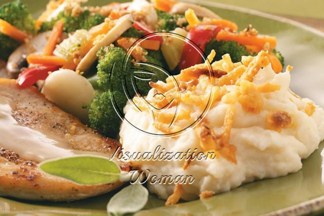 Crunchy Mashed Potatoes