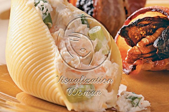 Seafood & Cream Cheese Stuffed Shells