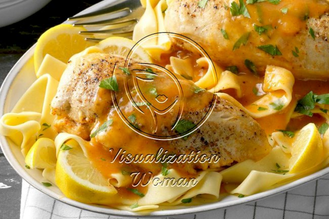 Pressure-Cooker Spicy Lemon Chicken