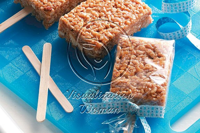 Caramel Crispy Pops