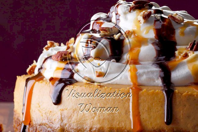 Turtle Pumpkin Cheesecake