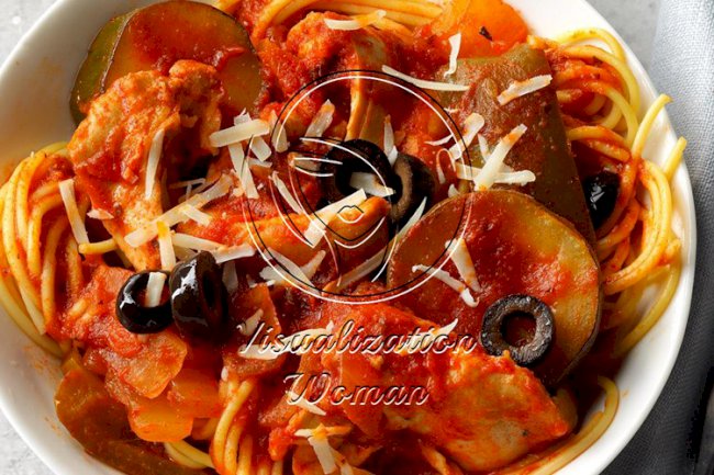 Chunky Chicken Cacciatore