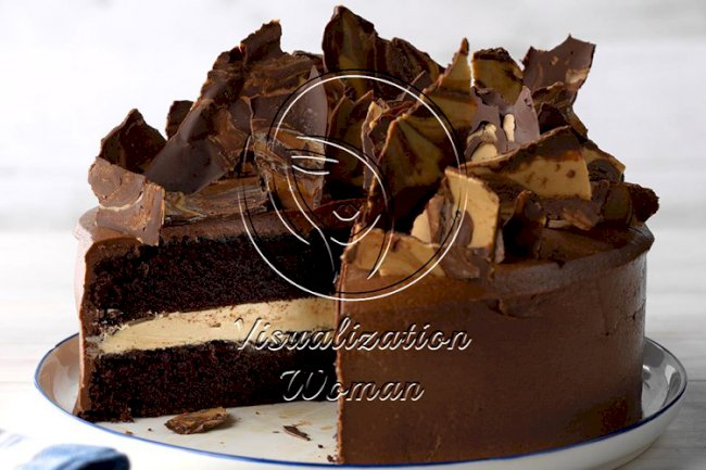 Rich Chocolate Peanut Butter Cake
