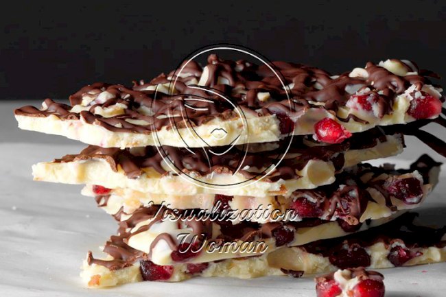 Chocolate Pomegranate Candies