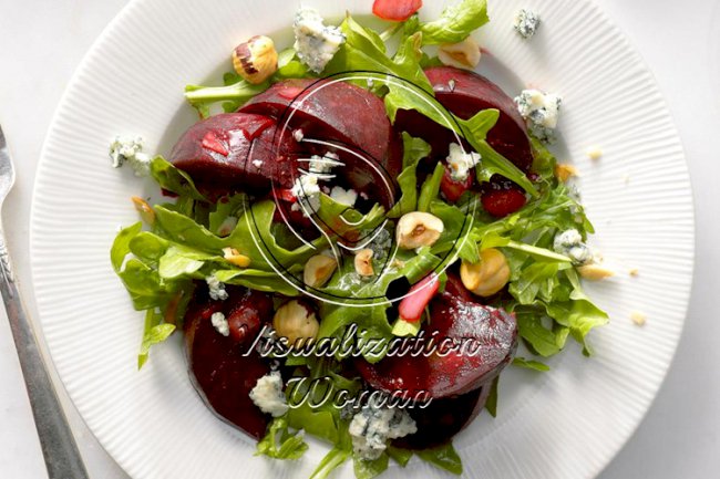 Warm Roasted Beet Salad