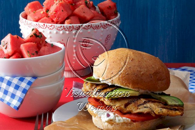 Cilantro-Lime Chicken Sandwiches