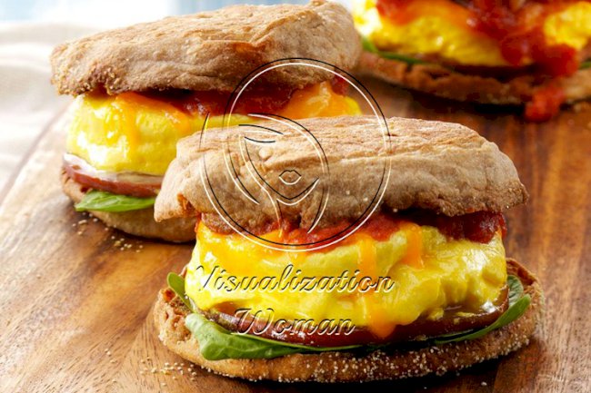 Microwave Egg Sandwich