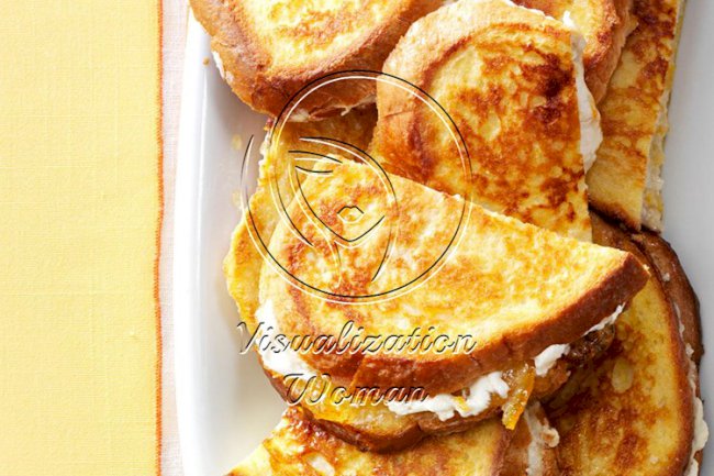 Marmalade French Toast Sandwiches