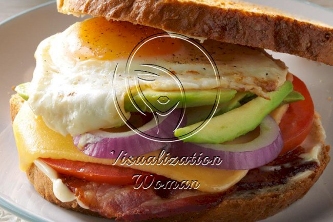 Bacon, Egg & Avocado Sandwiches