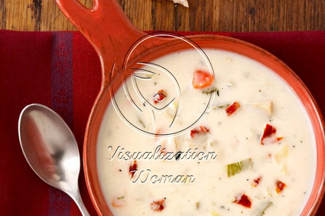 Parmesan Artichoke Soup