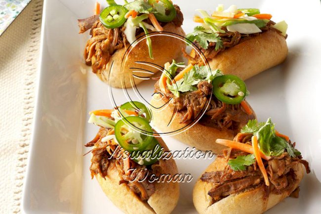 Asian Pulled Pork Sandwiches