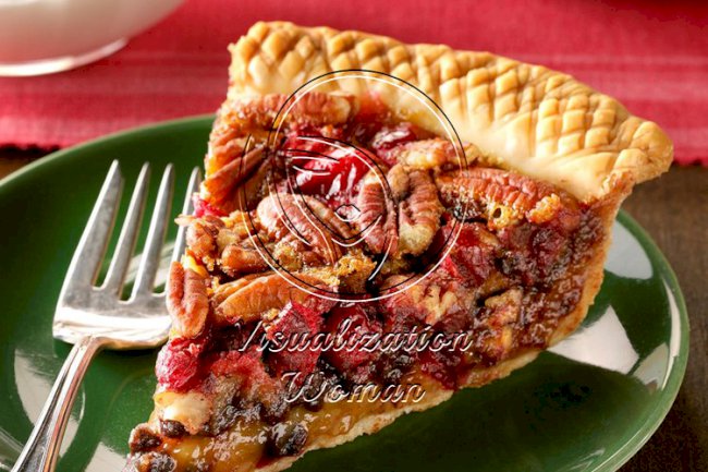 Cranberry Chocolate Chip Pecan Pie