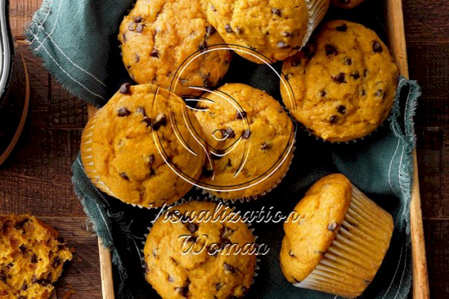 Chocolate Chip Pumpkin Muffins