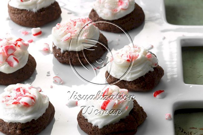 Triple-Chocolate Peppermint Treats