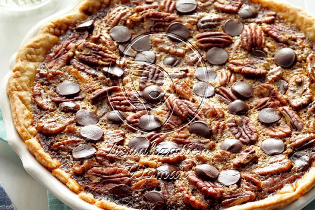 Bourbon Chocolate Pecan Pie