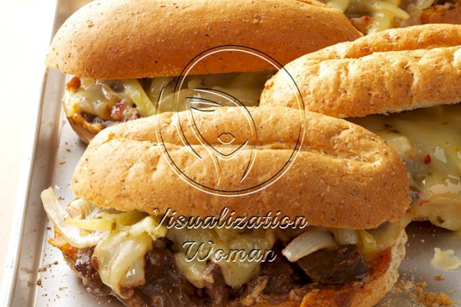 Tex-Mex Cheesesteak Sandwiches