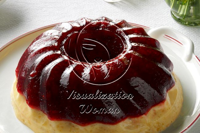 Cranberry Eggnog Salad