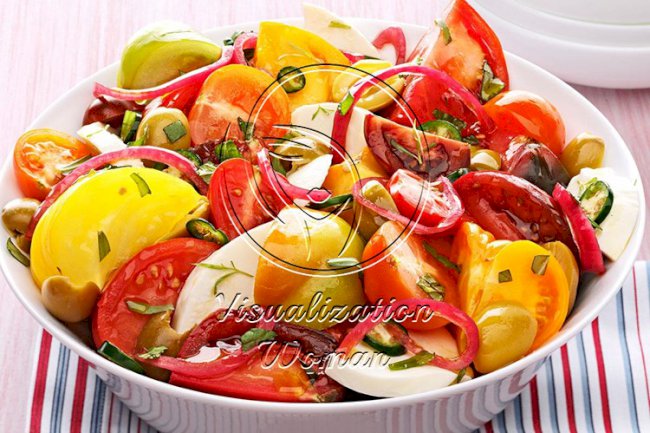 Olive Caprese Salad