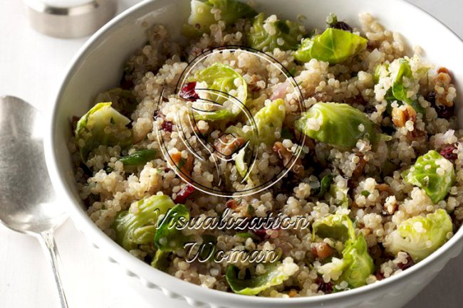 Brussels Sprouts & Quinoa Salad