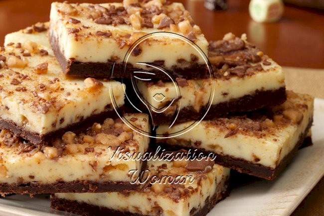 Toffee Cheesecake Bars