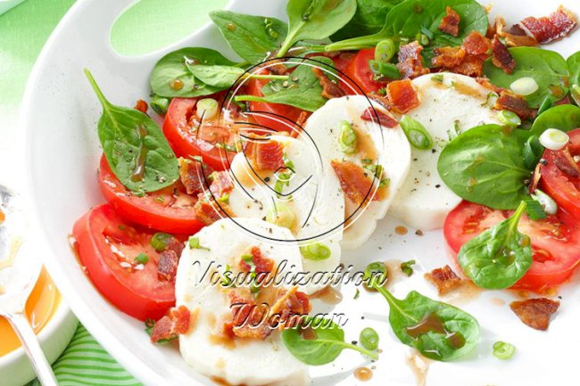 Bacon Caprese Salad