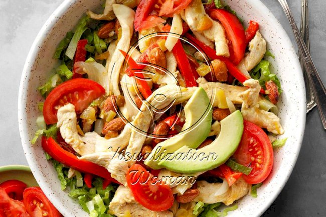 Chicken Fajita Salad