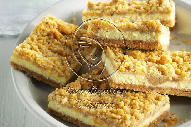 Nutty Cheesecake Squares