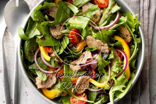 Savory Pork Salad