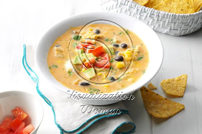 Southwest Chicken Barley Chowder
