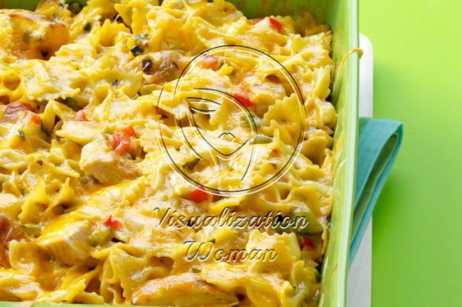 Cajun Chicken Pasta Bake