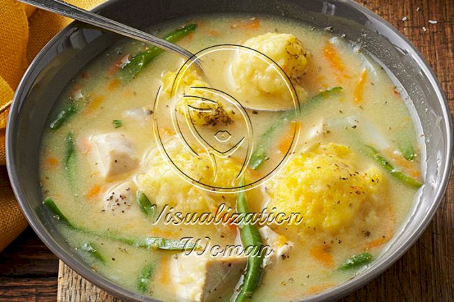 Yummy Chicken and Dumpling Soup