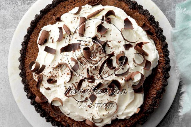 Chocolate Mint Truffle Tart