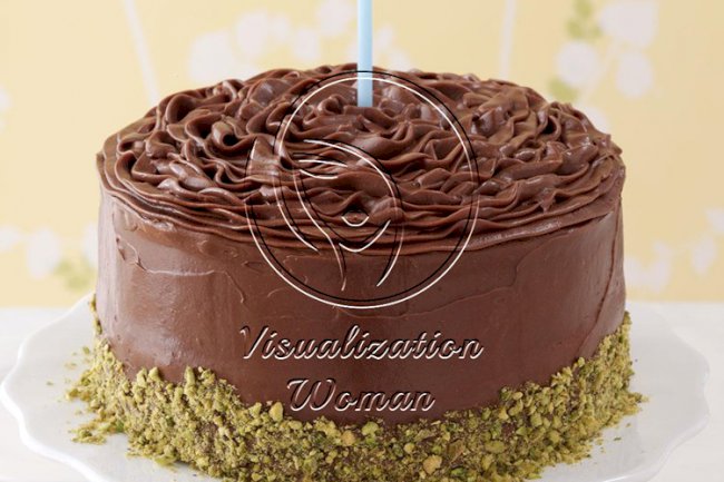 Banana Cake with Chocolate Frosting