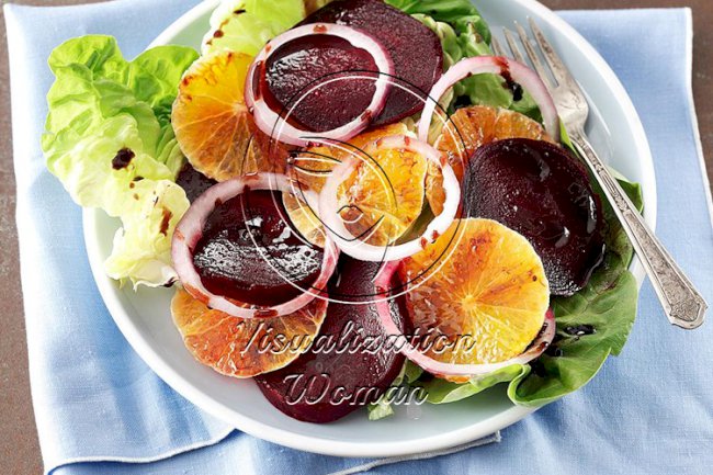 Tangerine & Roasted Beet Salad