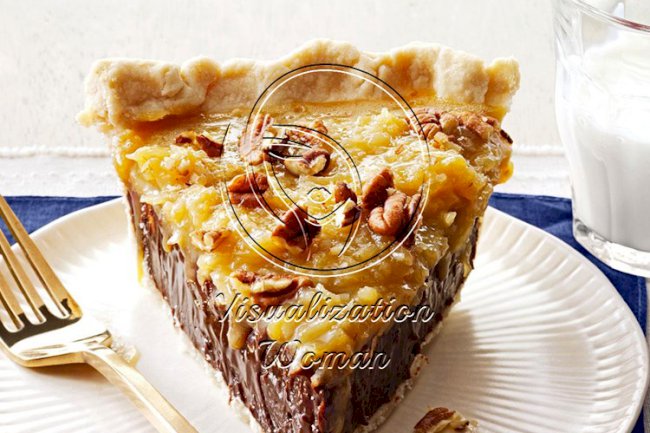 Coconut-Pecan German Chocolate Pie
