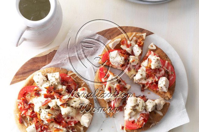 Chicken Ranch Flatbreads