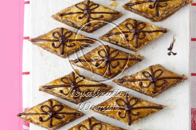 Chocolate-Drizzled Baklava